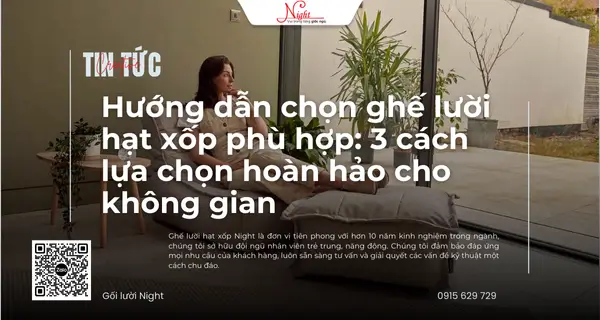 lua chon ghe luoi phu hop cho khong gian