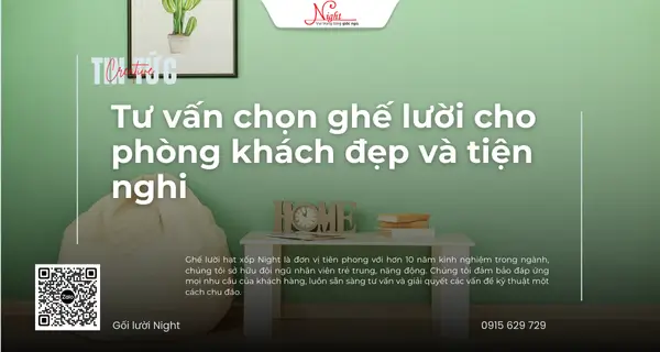 tu van chon ghe luoi cho phong khach dep va tien nghi